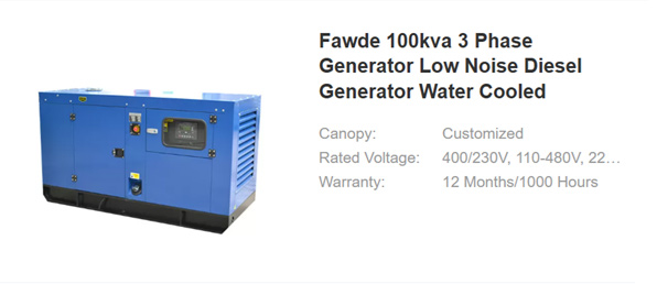 Generadores Comerciales 100-400kW